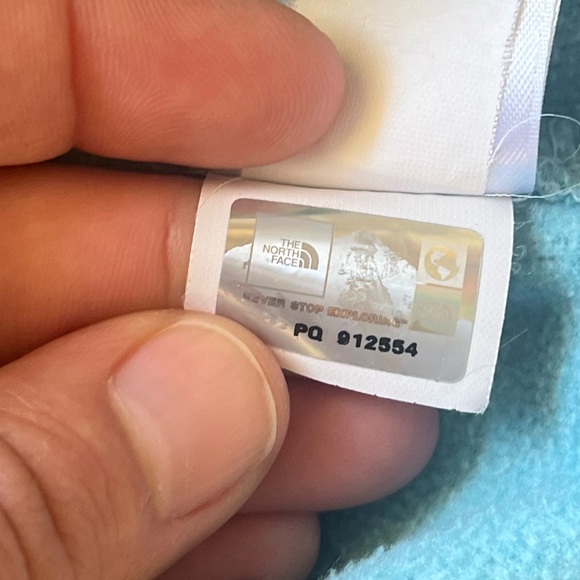 The north face athletic fleece hoodie sweatshirt small blue front pocket S - Picture 14 of 14